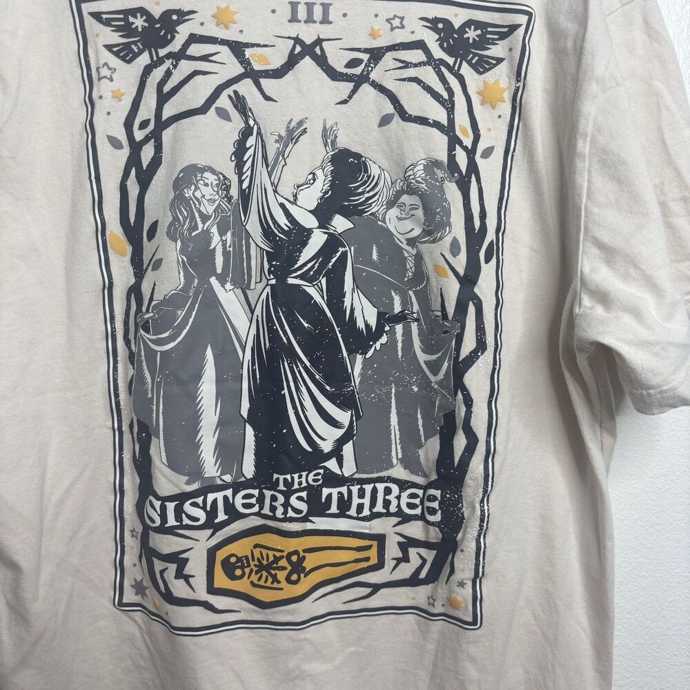 2023 Disney Parks Hocus Pocus Sanderson Sisters Tarot Card Shirt  XL - Picture 5 of 8